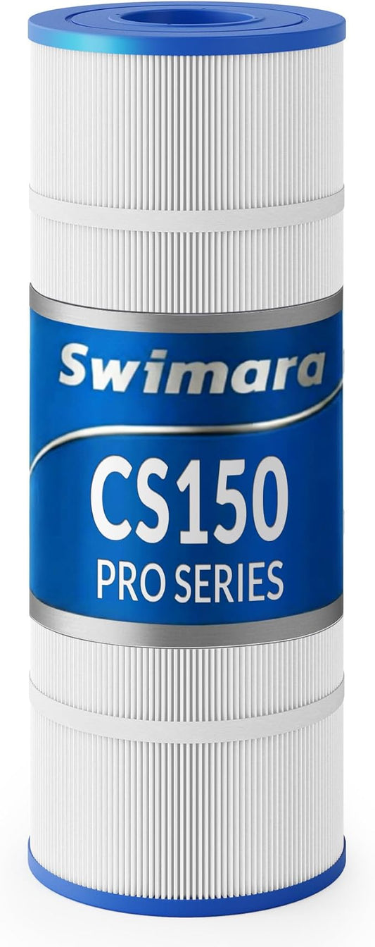 Pro Series Pool Filter Cartridge, Compatible with Jandy CS150 Waterway 150, Replacement for R0462300 817-0150N PJANCS150 C-8414, 3oz Trilobal Fabric, 150 Sq. Ft.