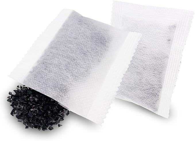 24 Pack Replacement Activated Charcoal Distiller Filters - Coconut Shell Activated Carbon Filter Sachets -Compatible with Megahome and other Countertop Distillers
