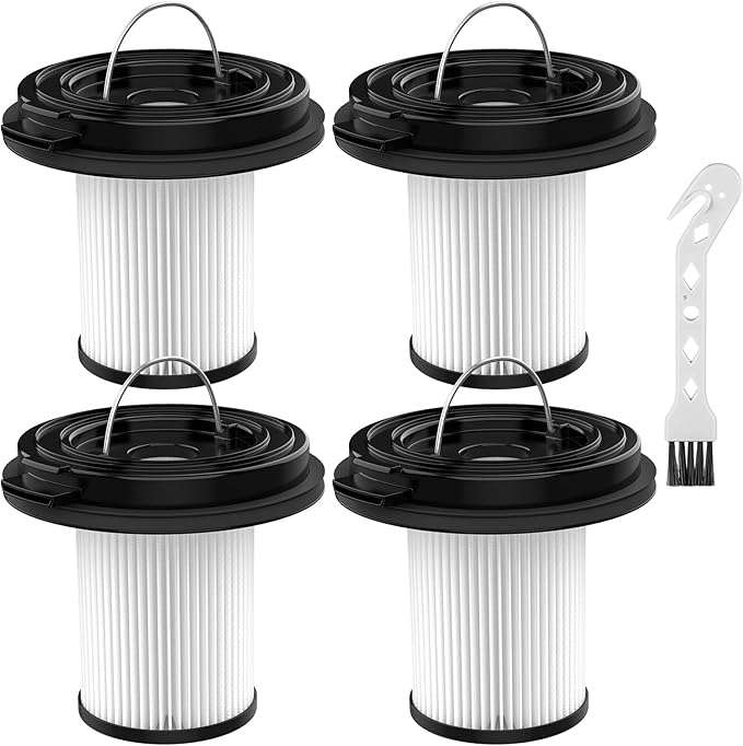 4PACK Replacement Filter Compatible with Bissell CleanView XR 200W / CleanView XR Pet 300w/ Powerlifter Turbo Cordless Stick Vacuum Cleaner 3789,3789U,3789X,3797,3797V,3797W, Replace #1638010