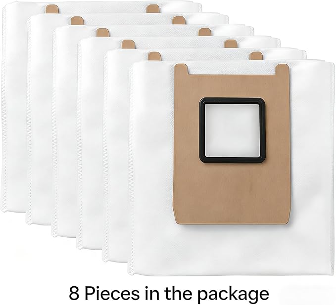Replacement Dust Bags Compatible for Eufy Omni E25/E28/C28 3-Layer Leak-Proof Robot Vacuum Cleaner Parts/Accessories