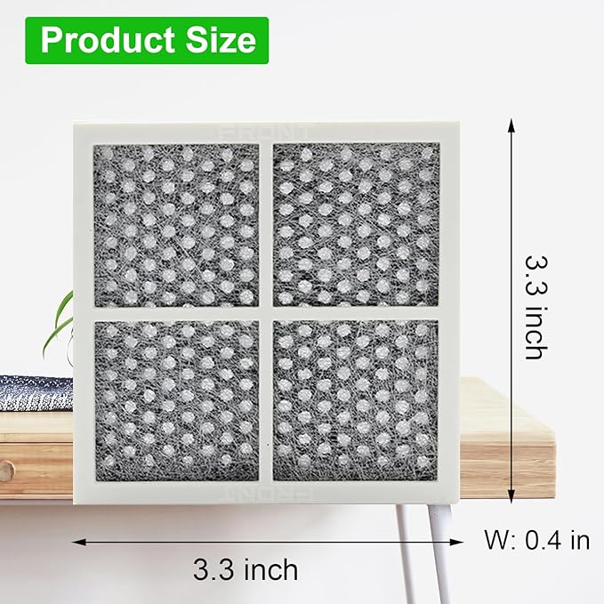 LT120F Refrigerator Air Filter Replacement for LG LT120F, and Kenmore Elite 469918, 9918, 795, Carbon Fridge Filters for LG ADQ73214402, ADQ73214403, ADQ73214404, ADQ73334008, LMXS30776S-8 Pack