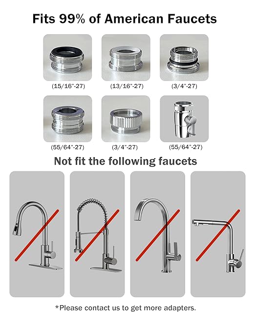 Frizzlife DS99 Countertop Water Filter System, NSF 42&372 Certified 8-Stage Stainless Steel Water Filter for Sink Faucet, 0.5 Micron Filter Reduces 99.99% Lead, Chlorine, Heavy Metals, Bad Taste&Odor