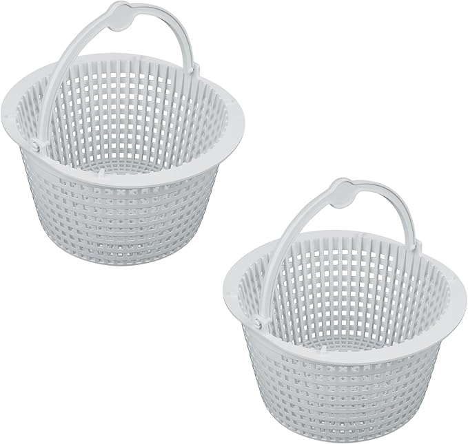 SPX1091C Replacement Above Ground Skimmer Basket for Hayward Pool Filter Basket with Handle SP1091 WB736660 2-Pack (2-Pack)