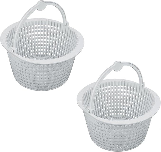 SPX1091C Replacement Above Ground Skimmer Basket for Hayward Pool Filter Basket with Handle SP1091 WB736660 2-Pack (2-Pack)