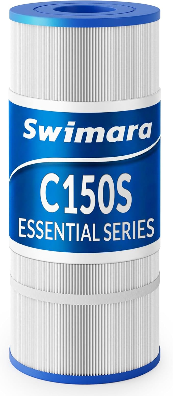 Pool Filter Cartridge for Hayward Systems, Essential Series, Replacement for CX150XRE PA150S, Compatible with SwimClear C150S (CS150E), Cylindrical Fabric, 150 Sq. Ft.