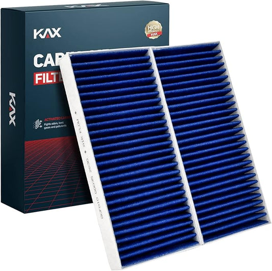 KAX Premium HEPA Cabin Air Filter with Dual Active Carbon, CF10388 Replacement for Nissan Armada 2005-2015, Titan 2004-2015, NV2500 2012-2014, NV3500 2012-2014, INFINITI QX56 2004-2010, 1Set