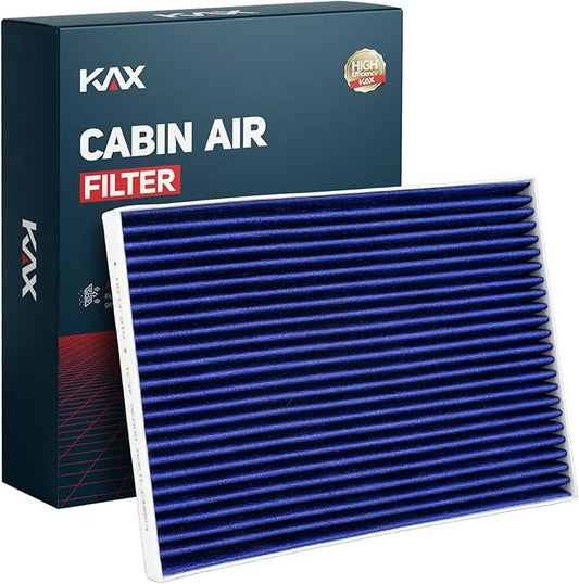 KAX Premium HEPA Cabin Air Filter with Dual Active Carbon, CF10550 Replacement for Nissan Rogue 2008-2013, Rogue Select 2014-2015, Sentra 2007-2012, Strong Adsorption Passenger Compartment Air Filter