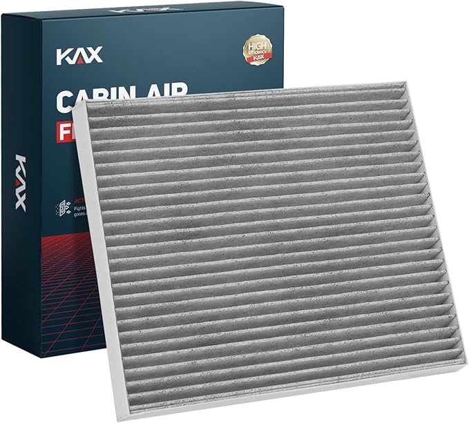 KAX HEPA Cabin Air Filter with Activated Carbon, CF12283 Replacement for Chrysler Pacifica 2017-2026, Voyager 2020-2026