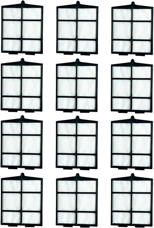 12 Pack Filter Replacement Accessories for Shark ION Robot R85 RV850 RV850BRN RV850WV S86 S87 S88 R71 R72 R75 RV761 RV771 RV871 AV751 AV752 AV753 AV2110S AV2120 RV2110 RV2120AE Vacuum Cleaner