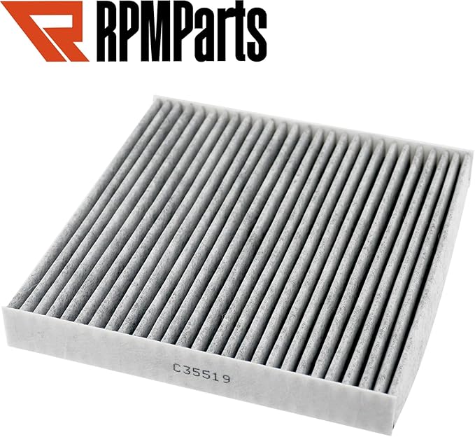 Cabin Air Filter Compatible with Honda Accord Civic Pilot Odyssey CR-V Ridgeline Crosstour Passport, Compatible with Acura TL RDX MDX TSX TLX RL ILX RLX ZDX with Activated Carbon CF10134