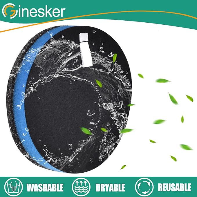 3 Sets Replacement Filter Compatible with Bissell Cleanview Pet Vacuum 2252 2254 2256 2258 2486 PowerGroom 22528 PowerForce 3334 Powerlifter, PowerClean & PowerEase, Compare to Parts # 12141 & 1601972