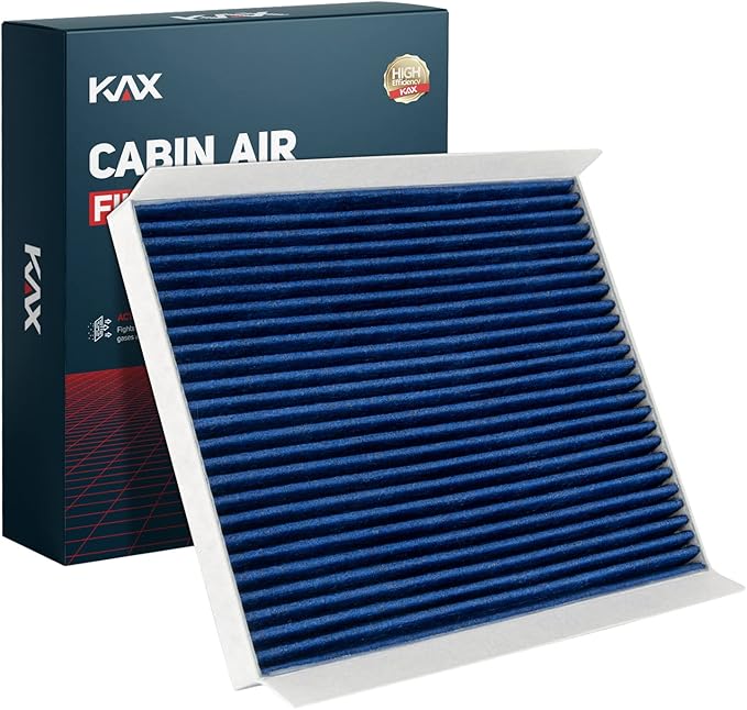 KAX Premium HEPA Cabin Air Filter with Dual Active Carbon, CF10728 Replacement for Hyundai Accent 2007-2016, Elantra, Elantra GT/Coupe, Kia Forte, Forte Koup, Forte5, Strong Adsorption Cabin Filter