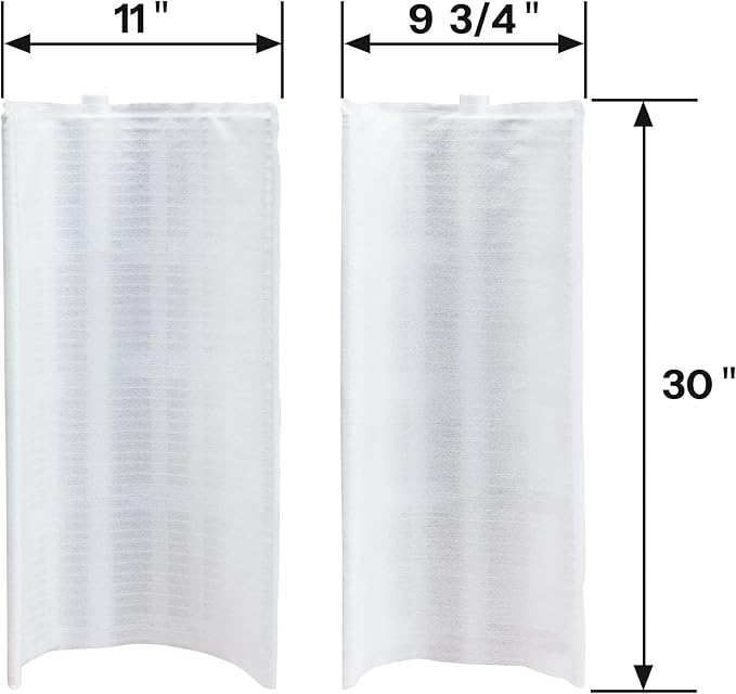 DE Filter Compatible with dev60, FS-2005, PFS3060, FNS Plus 60, FC-9550, PG-1905, FG-1005, 59003000, de Pool Filter grids 60, 7 Full + 1 Partial, 1 Set