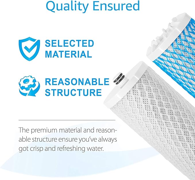Waterdrop 4035 Faucet Water Filter, Replacement for Aquasana® Filter Replacement, AQ 4025, AQ-4035®, Will Fit AQ4000, AQ4050, AQ4500 Drinking Water Systems, 2 Pack