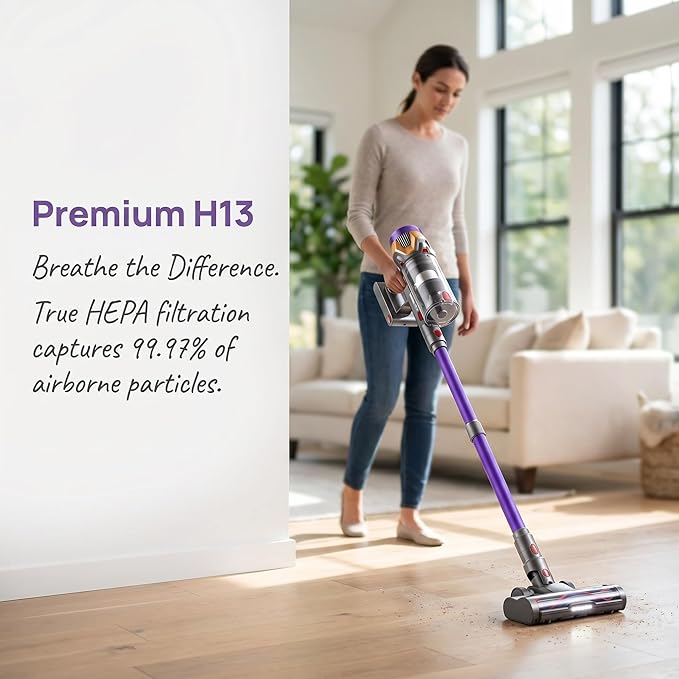 Citivisovd H8 Haep Filter Compatible With Besweep Grand H8 Stick Vacuum Cleaner-4Pack