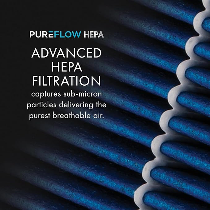 PureFlow HEPA Cabin Air Filter PC6286HX | Fits 2015-2024 Ford Edge, 2013-2020 Fusion, 2013-2020 Lincoln MKZ, 2019-2023 Nautilus, 2016-2018 MKX, 2017-2020 Continental
