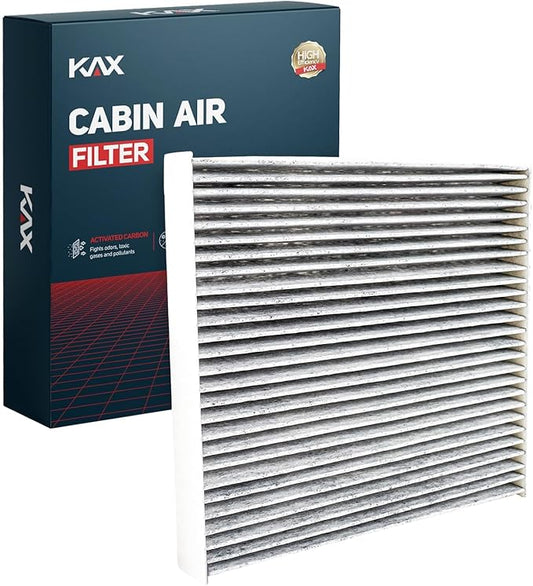 KAX Cabin Air Filter with Activated Carbon, CF10562 Replacement for Lexus LS430 2001 2002 2003 2004 2005 2006, SC430 2002-2010, GS300 2001-2005, GS430 2001-2005
