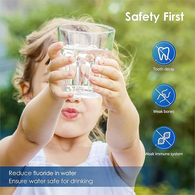 Waterdrop Gravity Water Filter, Replacement for Berkey®, Purewell®, ProOne®, PF-2® Fluoride Water Filter, Waterdrop Gravity Water Filter System, NSF/ANSI 372 Standard, 2 Pack