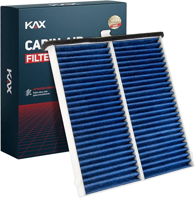KAX Premium HEPA Cabin Air Filter with Dual Active Carbon, CF11811 Replacement for Mazda 3 2014-2018, Mazda 6 2014-2021, CX-5 2013-2025 Compatibile with KD45-61-J6X, Strong Adsorption Cabin Filter