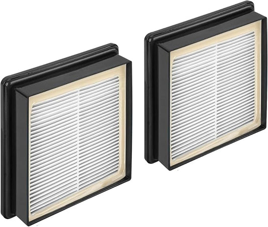 107315 HEPA Vacuum Filter Replacement Proteam Filter 107303 107304, HEPA Filter Twin Pack Compatible with Proteam Super Coach Pro 10, Super Coach Pro 6, ProVac FS 6 Vacuums - 2 Pack