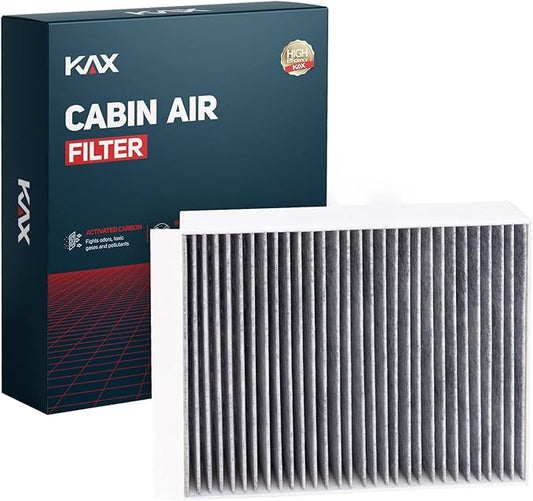 KAX HEPA Cabin Air Filter with Activated Carbon, CF11719 Replacement for Mercedes-Benz C300, GLC300, GLE350, E300, ML350, GLS450, E350, GLE43, GL450, C43, GLC43,E400, GL550 Under Hood Passenger Side
