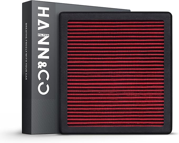 HANN&CO Washable And Reusable High Flow Cabin Air Filter，Greater Than 15 Years of Service Life，Suitable For Honda Accord，Civic，CR-V，Passport；Acura Replacement CF10134， CP134，VF2001（HCC1021-X）