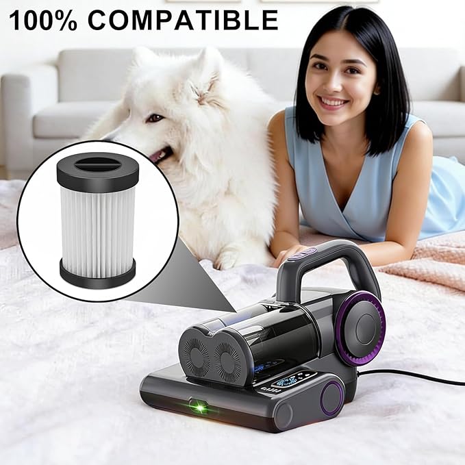 Citivisovd LW-P1012 Filter HEPA Replacement Compatible with FEPPO Wired Vacuum Cleaner Filter—4pack