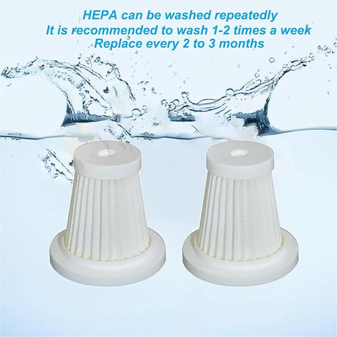 5Pack Hepa Filters Replacement Compatible with Voice-tank, Model vac103, Also Compatible with NEVERLAND A50-CV. (Filters noly)