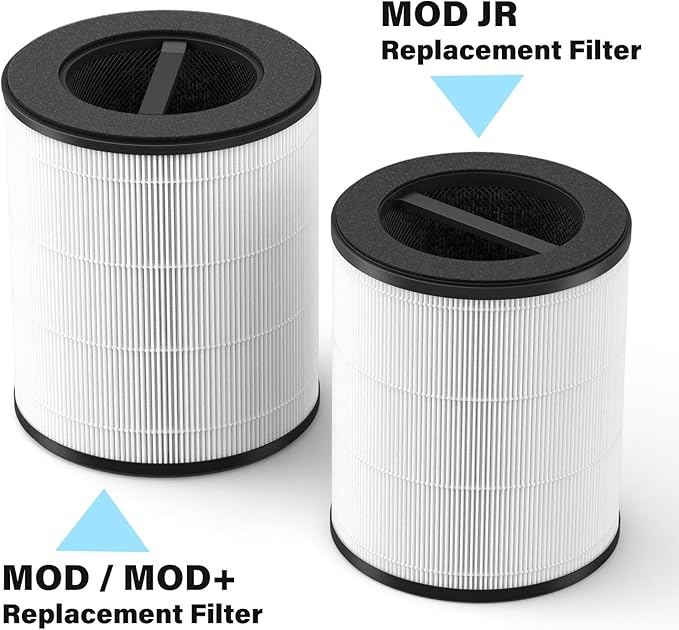 Air Filter Replacement Compatible with Mod/Mod+ Air Purifier, High Efficiency 3-in-1 Replacement Filter, 1 Pack