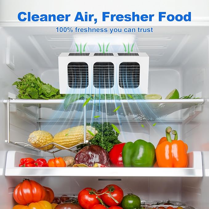 Water Filter Replacement Compatible with Frigidaire FPPWFU01, FPPWFU01, PurePour PWF-1, PureAdvantage PWF-1 Water Filter and PureAir Ultra II PAULTRA2 Air Filter Combo (2+2)