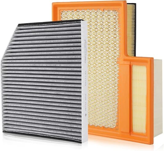 Cabin & Engine Air Filter Fit for Ford Transit 150/250/350/350HD 2015–2026 3.2L 3.7L 3.5L Activated Carbon Cabin Filter Replace#CF11743&CK4Z9601A Car Accessories