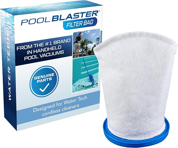 POOL BLASTER Genuine Replacement Xtreme Multilayer Filter Bag for Catfish Ultra, iVac 250, iVAC C2, Max, Volt and FX-4 Pool Vacuums by Water Tech