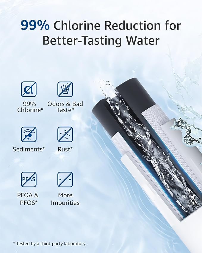 Waterspecialist LT1000PC ADQ747935 Replacement for LG® LT1000P®, ADQ747935, LFCC22426S, LRFXS2503S, LMWS27626S, LRDCS2603S, 6 Month 200 Gallon Refrigerator Water Filter and LT120F® Air Filter, 3 Combo