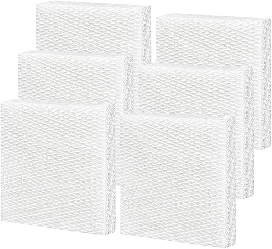 6-Pack HFT600 Humidifier Replacement Wicking Filter T for Honeywell Hev615 Hev620 Humidifier, Compatible with Honeywell HFT600 Humidifier Filter T, Replace Part# HFT600T HFT600PDQ