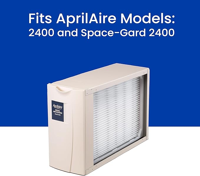 AprilAire 401 Replacement Furnace Filter for AprilAire 2400, Space-Gard 2400 Whole-House Air Purifiers - MERV 10, 16x25x6 Air Filter (Pack of 10)