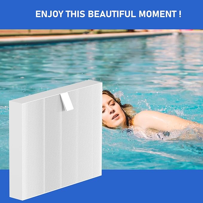 10-00814 Hot Tub Spa Flat Filters Compatible with Bullfrog M Series M6 M7 M8 M9, Swim Series S150 S180XD S200 and A Series A5 A6 A7 A8 A9 (2023 to Present), 6-Pack