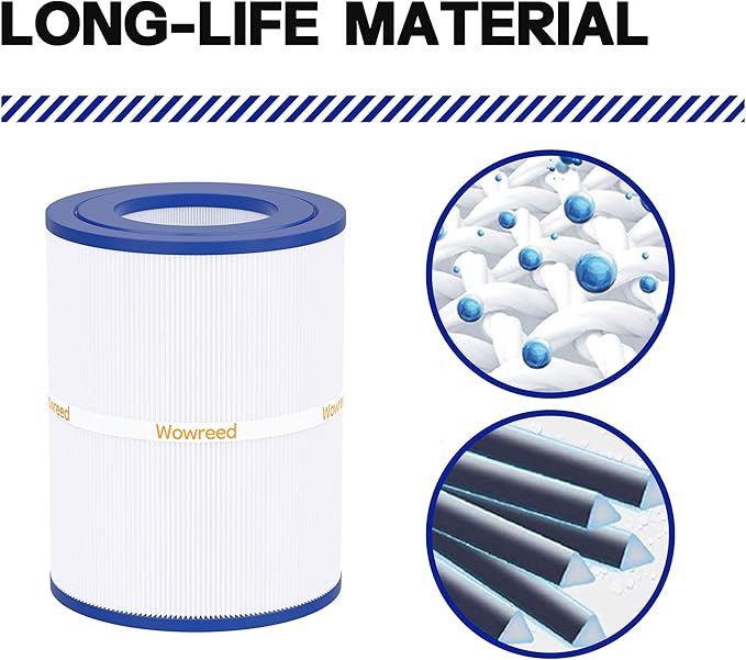 Spa Filter Compatible with PDM28, 461273, 2015 & Newer AquaRest DreamMaker Cottage Collection Models(not Oval end), 1 Pack