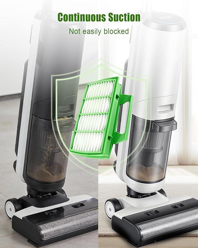 2PCS Micro Hygiene Filters Compatible with Sebo Vacuum 6608ER 6696ER, Fit for AIRBELT K 6629ER All Models AIRBELT Vacuums K1 K3