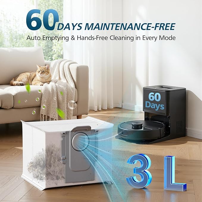 Q7 M5+ Accessories for Roborock Q7 M5/ Q7 L5+/ Q7 L5 Robot Vacuum, Replacement Parts with 2 Main Brush, 6 Mop Pads, 4 HEPA Filters, 6*Dust Bags, 6 Side Brushes, 2 Tools