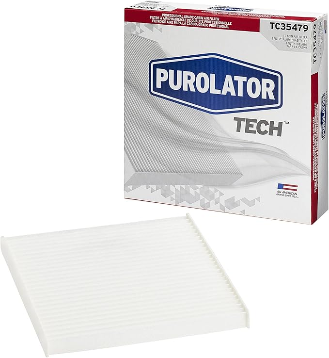 Purolator TC35479 PurolatorTECH Cabin Air Filter Compatible With Toyota Camry, Sienna, 4Runner, Prius, FJ Cruiser, Avalon, Solara, Subaru Outback, Legacy, Lexus RX350 and ES330