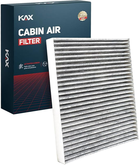 KAX HEPA Cabin Air Filter with Activated Carbon, CF11175 Replacement for Mazda 6 2009 2010 2011 2012 2013, Passenger Compartment Air Filter, Filter Up Dust Pollen