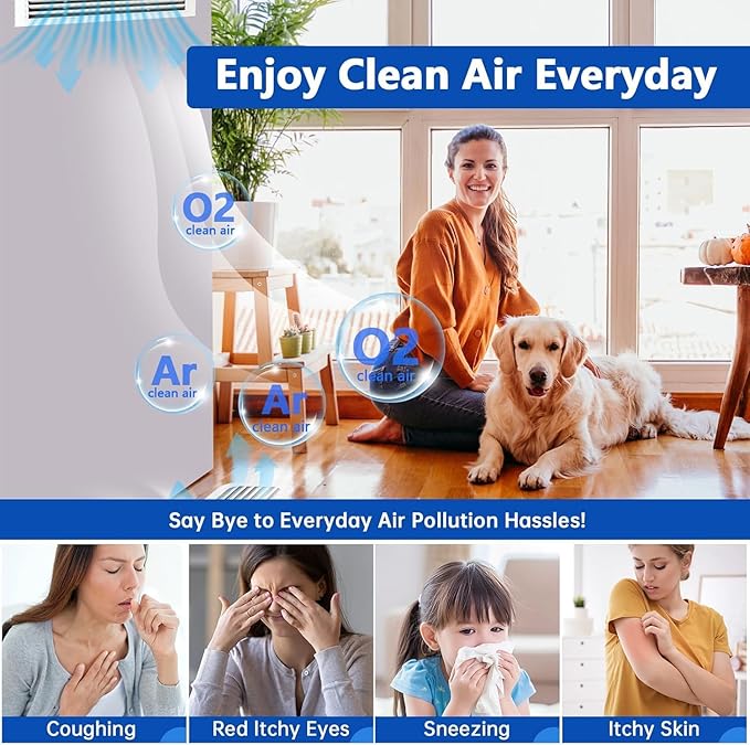 Air Vent Filters,16"x140"Cut to Fit Air Filter Material (100+Filters),MERV 8 Electrostatic Air Vent Filter for Home Floor, Grilles, Ceiling, HVAC Furnace Vents, With 48PCs Adhesive Hook Tape