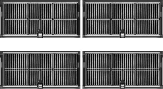 Replacement Filter for Dreame X40 Ultra/L10s Pro Ultra Heat/X30 Ultra/ L10s Ultra Gen 2/ L40 Ultra Robot Vacuum, 4 Pack HEPA Filters