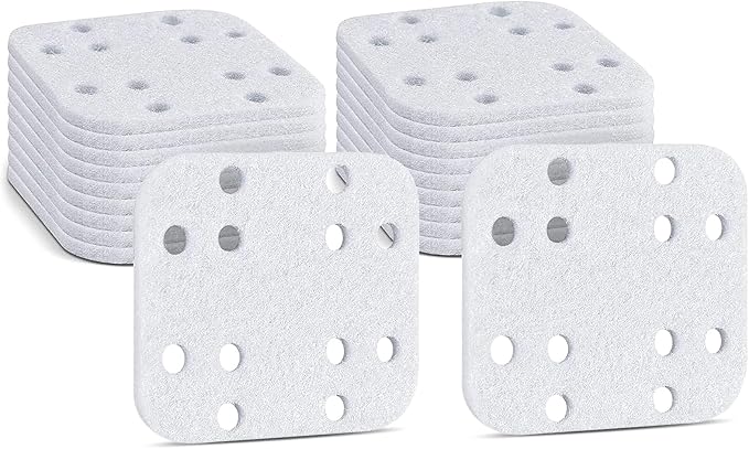 ShufudeJa Humidifier Mineral Absorption Pad 20 Pack, Replacement Filter Compatible with LEVOIT LV600S, LV600HH, OasisMist450S Humidifiers