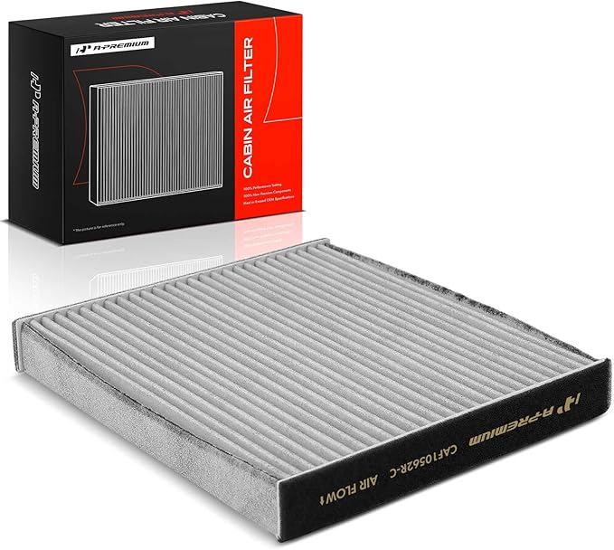 A-Premium Cabin Air Filter with Activated Carbon Compatible with Lexus GS300 2001-2005, GS430 2001-2005, LS430 2001-2006, SC430 2002-2010, Replace# 8713950030