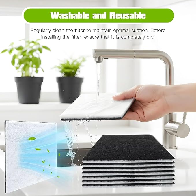 Xspeedonline 8-Pack CF-1 HEPA Filters Compatible for Kenmore 600 Series 81614, 81615