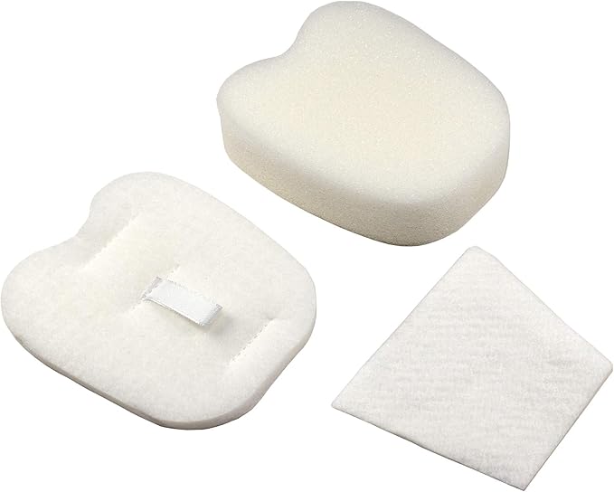 HQRP 4-Pack Foam & Felt Filter Kit compatible with Shark Rocket ZS350 ZS351 ZS352 ZS360 HV319 HV320 HV321 HV322 HV324 HV345 UV330 UV380 UV422 UV425CCO Stick Vacuums, Parts XPMFK320 & 1084FTV320 Replacement