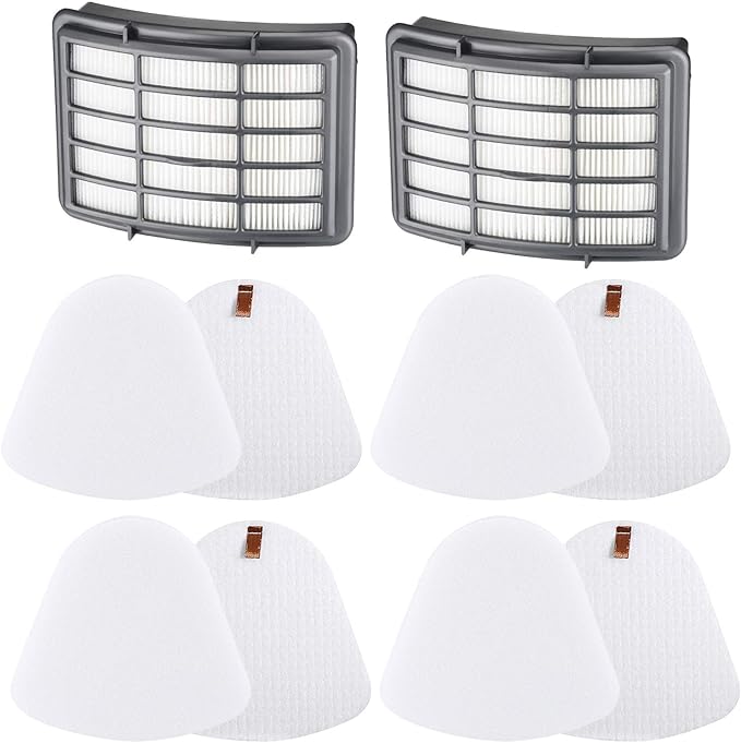 4+2 Pack Filters for Shark Vacuum Navigator Lift Away Filter Replacement Models NV350 NV351 NV352 NV355 NV356E NV360 UV440 UV540 CU500 XFF350 XHF350