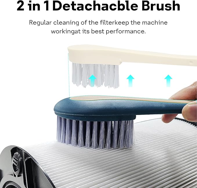 Leemone 360° Combi 2 in 1 HEPA+Carbon Replacement Filter Compatible with Dyson HP1 TP06 HP06 PH02 PH01 PH03 PH04 HP09 TP09 HP07 TP07 TP10 HP10, H13 Grade True HEPA Replacement Filter