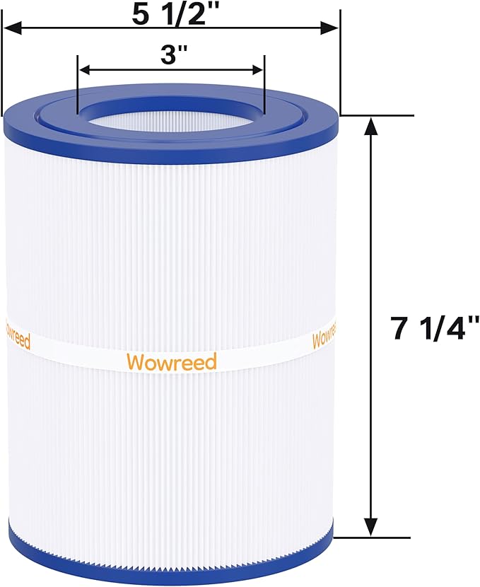 Spa Filter Compatible with PDM28, 461273, 2015 & Newer AquaRest DreamMaker Cottage Collection Models(not Oval end), 1 Pack